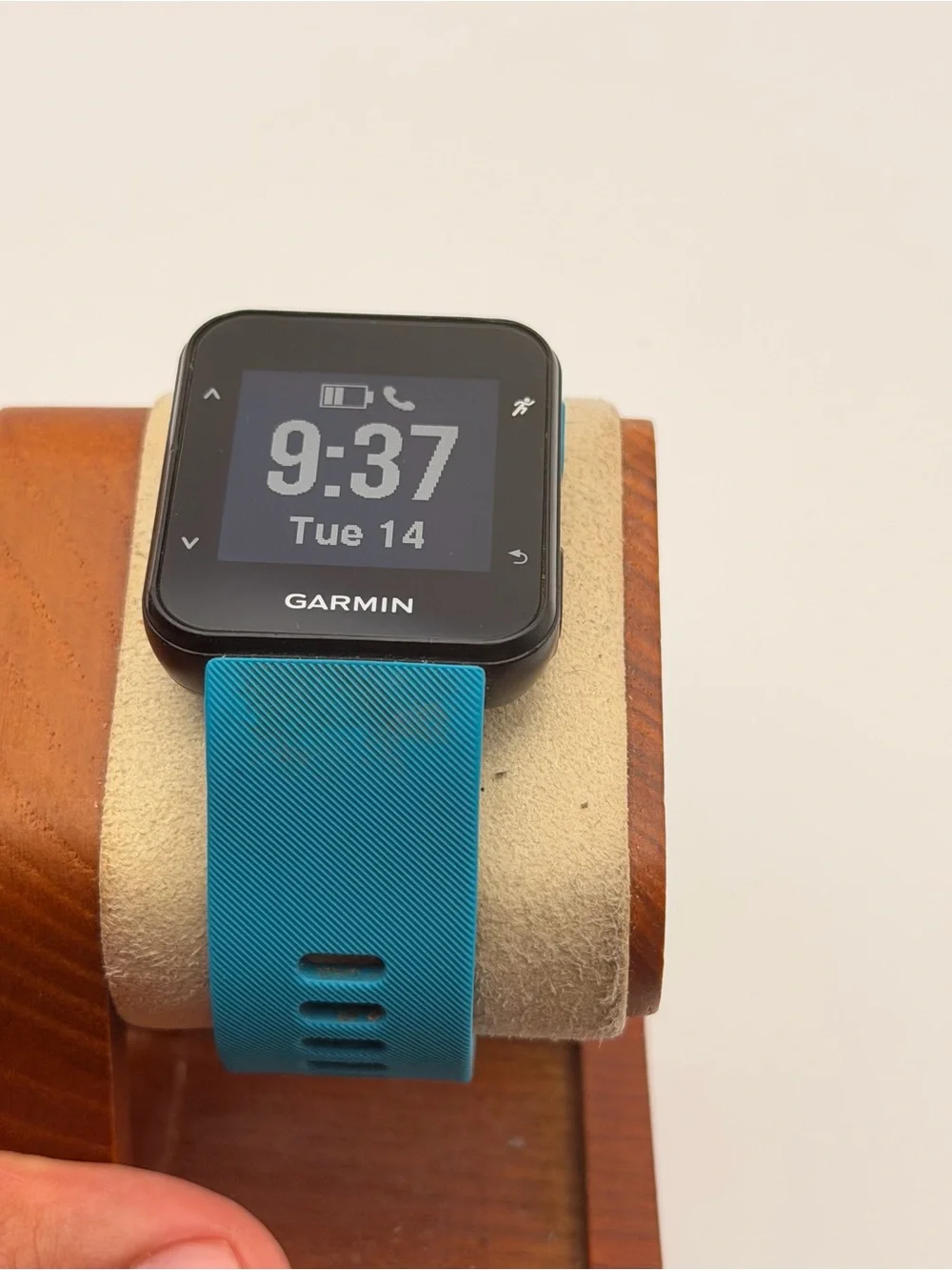 Garmin Forerunner 30, Tested, Blue & Black, Charger included, very good
